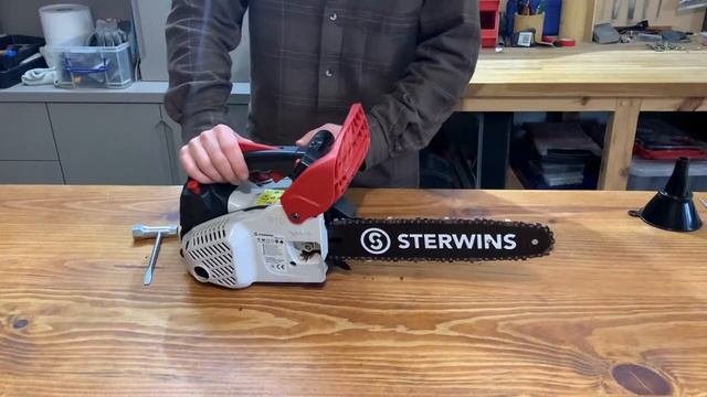 STERWINS PCS2-27.31 25.4cc Top Handle Chainsaw Reviw - Over 1 month of use