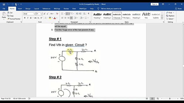 Thevenin's Theorem -Online -Proteus-Engr Gulraiz