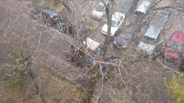 просто проехал без уборки дороги