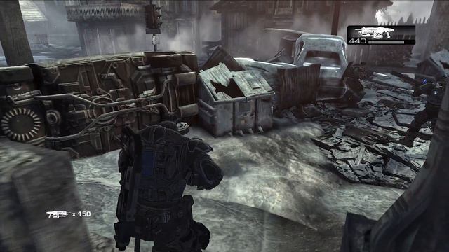 Gears of War 2 Xbox Series X|S [Сложно] Раскаты Грома - Прохождение Часть 2