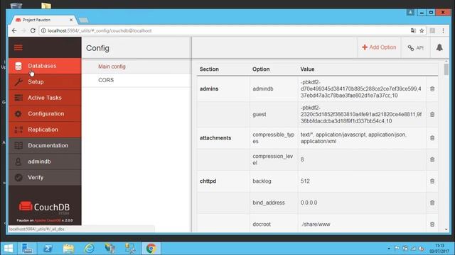 AIDevSys - Apache CouchDB (Parte IV Seguridad y Acceso Remoto)