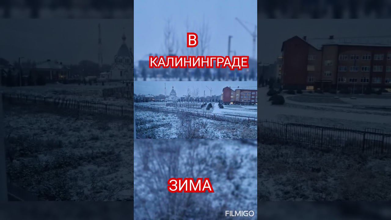 Из Германии в Россию. В КАЛИНИНГРАДЕ Зима. Наша жизнь в России. Зимний Калининград. Переселенцы