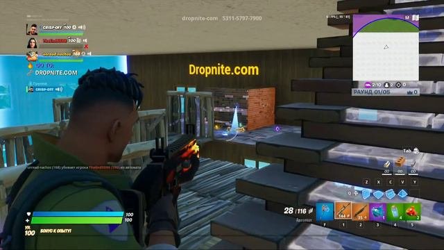 ШЛИ НОС К НОСУ С NACHOS | box fight В ИГРЕ FORTNITE
