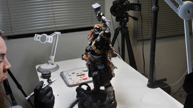 Painting 3D Printed Norse God Statue | Thor