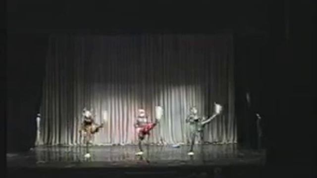 27 Bim-Bom/Бим-Бом/ 2000 -Parody dance the Step in flippers .wmv