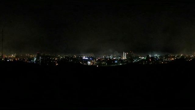 Новогодний фейерверк 360°