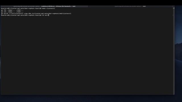 Cluster API Demo on vSphere