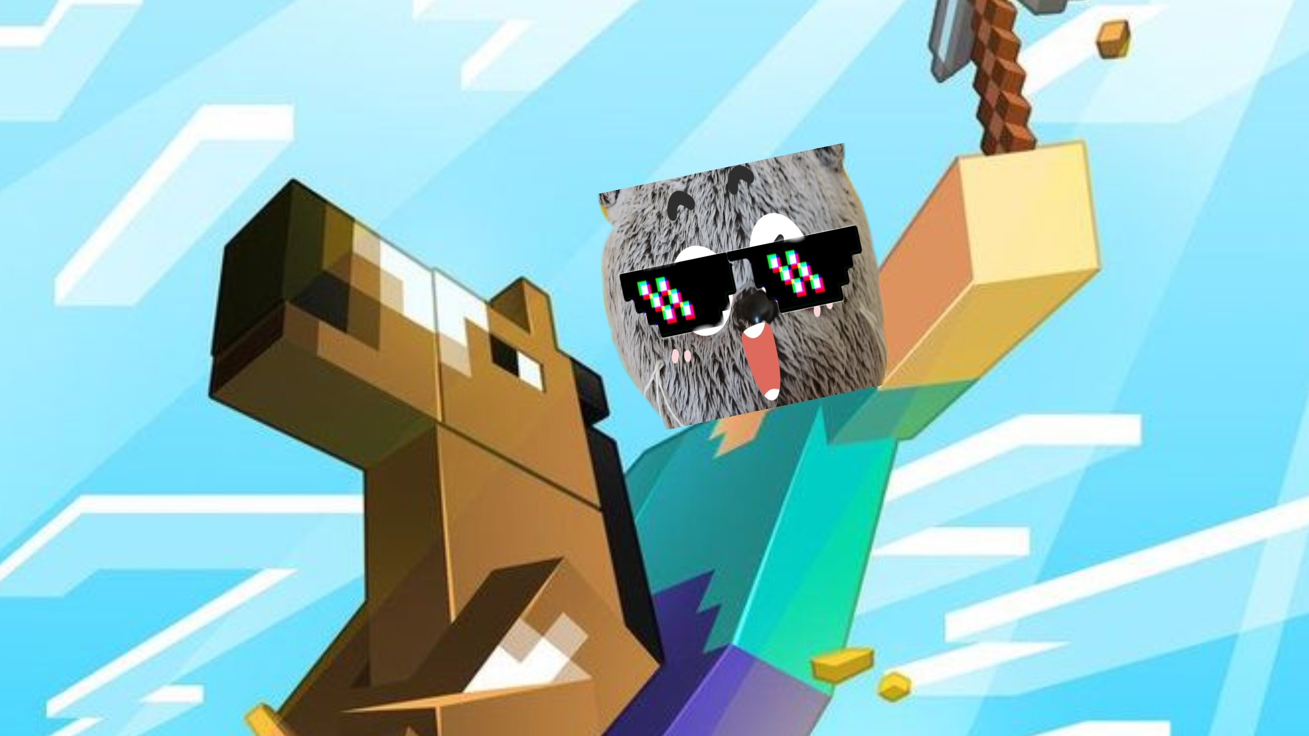 MINECRAFT/Басик хозяйничает на этом сиде/ МИНЕКРАВТ/