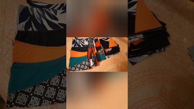 Шьем по бумаге! Соединение блоков! Творчество!
