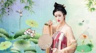 Çin Bambu Flütü, Guzheng, Erhu ile Rahatlatıcı - Traditionele Chinese muziek, Guqin-muziek