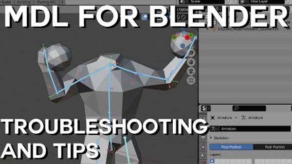 MDL for Blender 2.8 - Common Problems, Quirks and Solutions