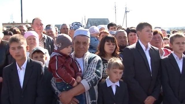 Открытие школы в с. Малый Труев