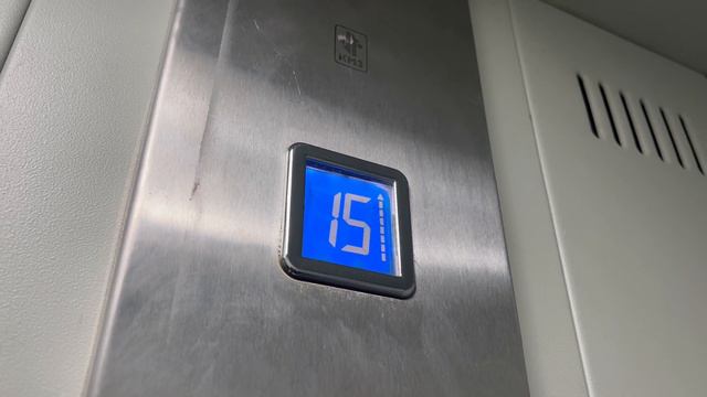 Пассажирский лифт  КМЗ  V  16 мс  Q  400 кг  г. Мытищи ул. Юбилейная 26