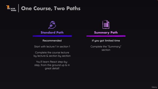 006 The Two Ways (Paths) Of Taking This Course