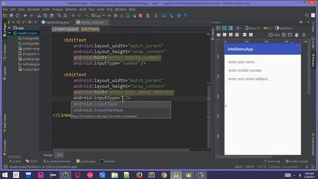 13. EditText in Android part-1 Urdu/Hindi