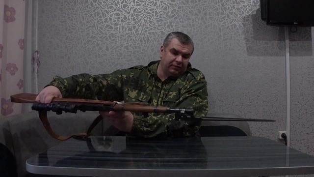 Штык для моего карабина Мосина из ИЖ-38с
