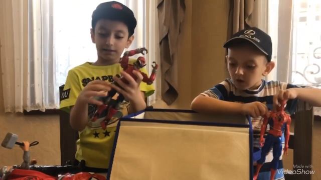 Мои игрушки MARVEL