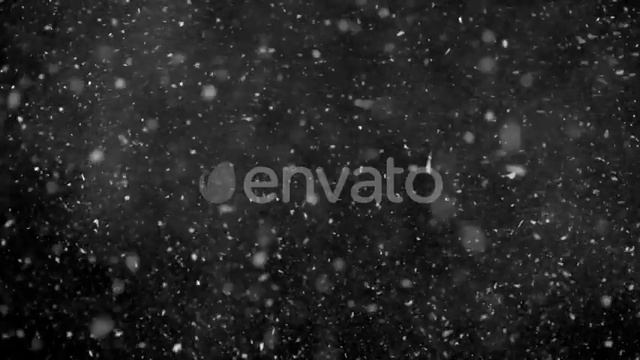 Snow Fall Blizzard Drop | Stock Footage - Videohive