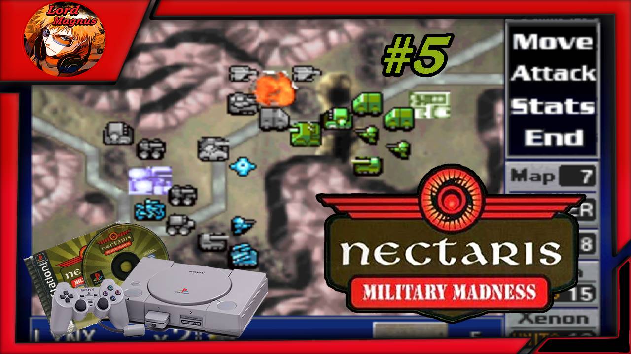 Во что поиграть_ 🌒 Nectaris Military Madness 🌒 Прохождение _ Walkthrough Ps1 gameplay кампания #5
