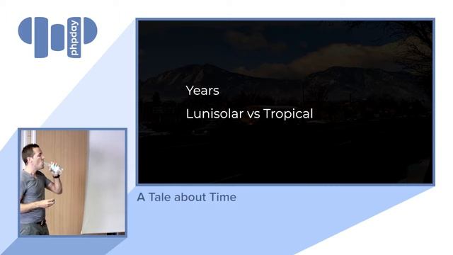 Hannes Van De Vreken - A Tale about Time - phpday 2018