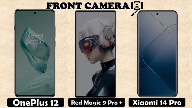 OnePlus 12 Vs Xiaomi 14 Pro Vs ZTE Nubia Red Magic 9 Pro Plus