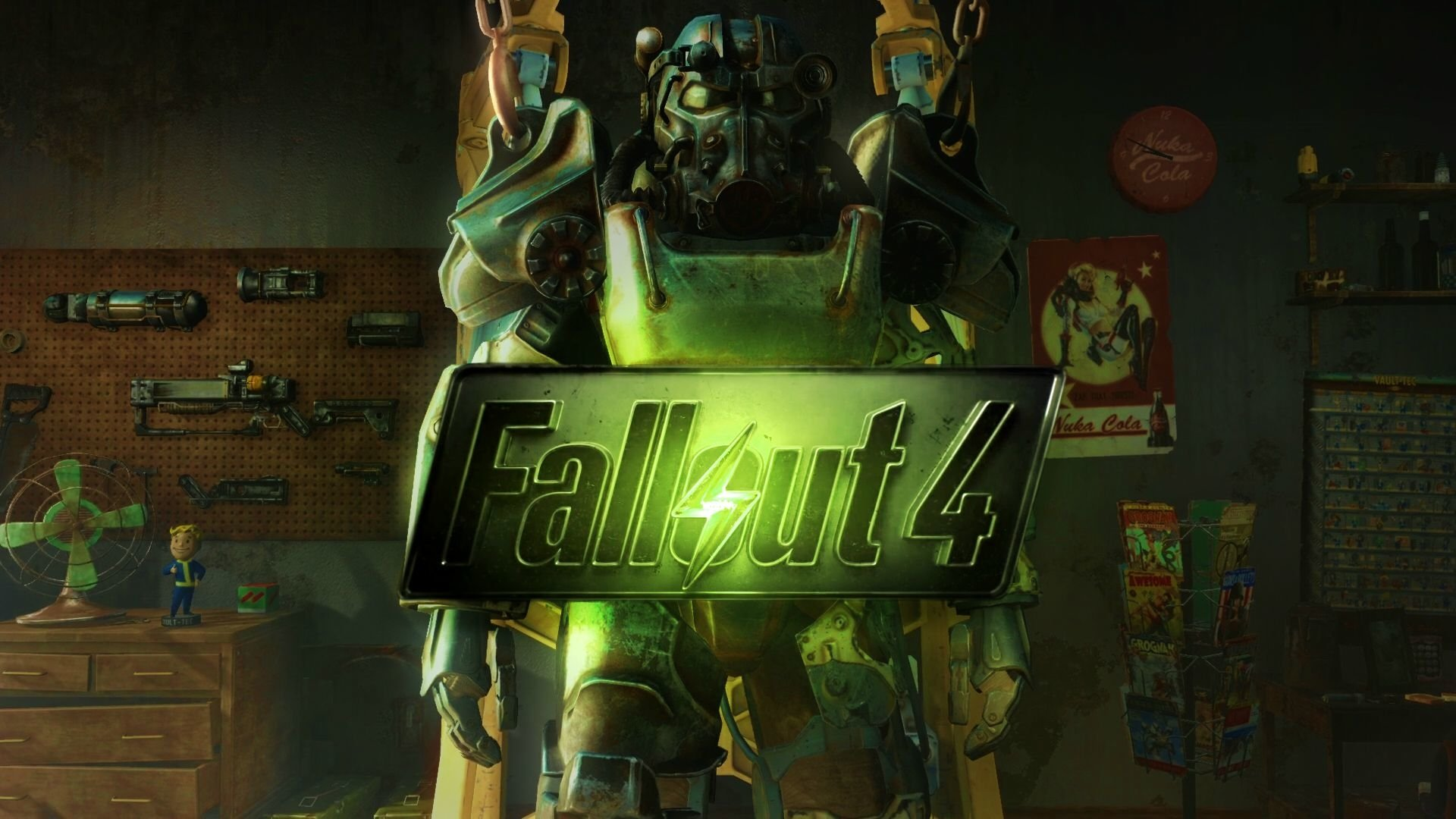 Стрим Fallout 4 выживание Танк ближний бой карабин гранаты миниган
