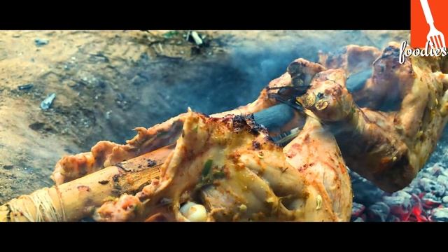 Here Is How The Chicken Leg Quarters Are Cooked In Very Ancient Time Of The World.