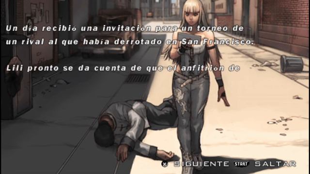 04 Lili Rochefort - TEKKEN DARK RESURRECTION Prologo y Epilogo PPSSPP v1.0