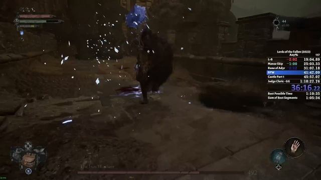 Lords of the Fallen Any% Speedrun in 1:09:48 [World First Sub 70 minute Run]