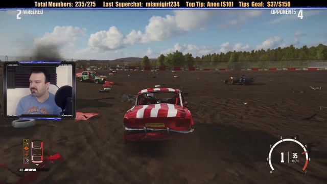 Wreckfest on Xbox Series X Via Gamepass