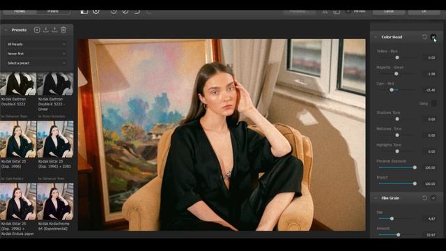 Edit DIGITAL PHOTOS like FILM with DEHANCER plug in for Lightroom |Review Tutorial ?? 35mm Film Loo