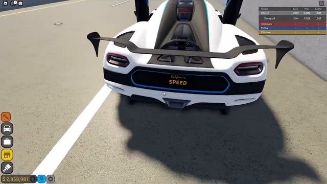 Driving Empire: Koenigsegg Agera RS Review Roblox