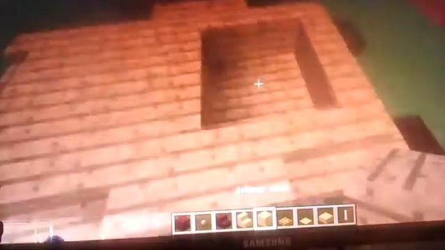 Minecraft строим мини танк Т-54