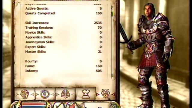 My oblivion character level 99 xbox 360
