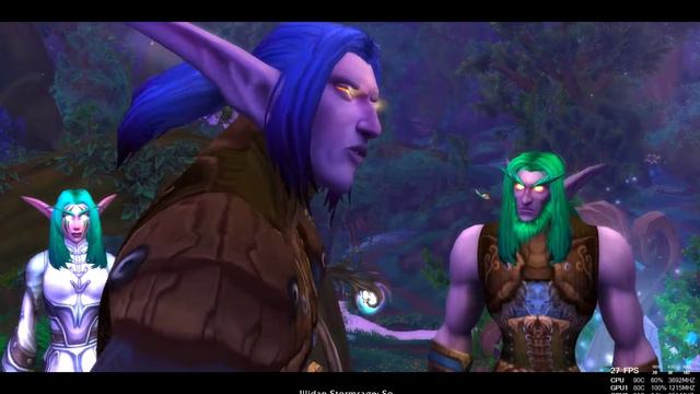WOW Cinematic for the Quest: An Unclear Path Observing Illidan