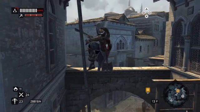 Assassins Creed Revelations: Side Mission 'THE THESPIAN PART 1' walkthrough [HD]