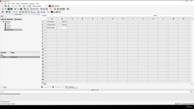 8. Using Spreadsheets --(Reading properties, writing properties--)