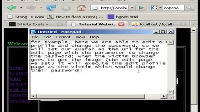 Cross Site Request Forgery CSRF (made by Crash Overron)