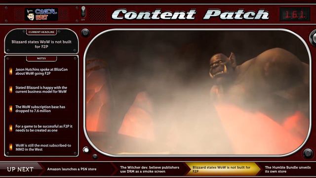 Amazon launches PSN Store, WoW  & F2P, Humble Store - Nov. 13th, 2013