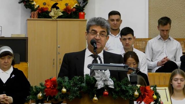 ВОСКРЕСНОЕ БОГОСЛУЖЕНИЕ 31.12.2023 "Центральная" Церковь ЕХБ г. Шымкент