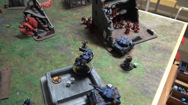 53. Warhammer40k Battlereport: 2000Punkte Khorn´s AlphaLegion VS Ultra Marines