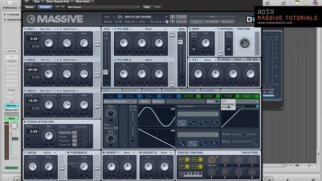 NI Massive - Analog Soundscapes (Boards Of Canada Inspired) & Instruments - Pt 2 - Drifting Chord