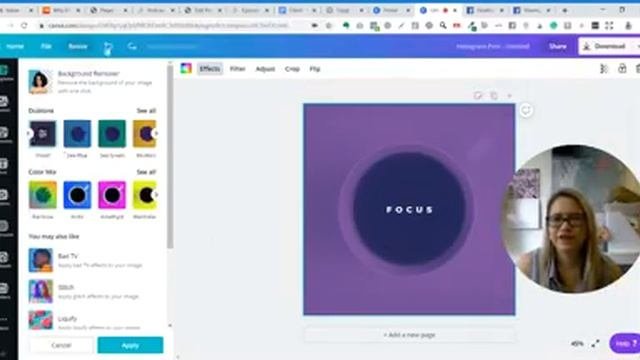 Canva Tips - How to remove backgrounds off images and where to find gold  silver elements!