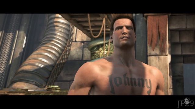 Mortal Kombat X : Johnny Cage All Intro Dialogues (MKX)
