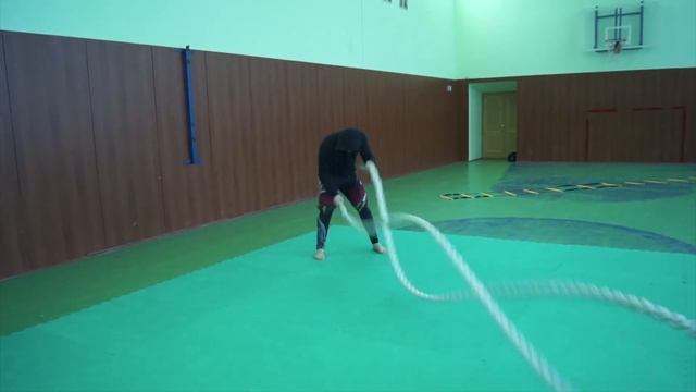 День 8 - Комплекс упражнений с канатом