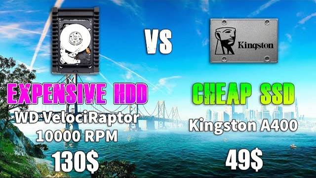 Expensive HDD vs Cheap SSD Loading Games