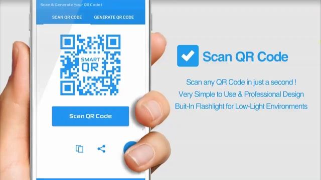 Smart QR - Best QR Code Scanner and Generator App for Android - App Promo Official Video