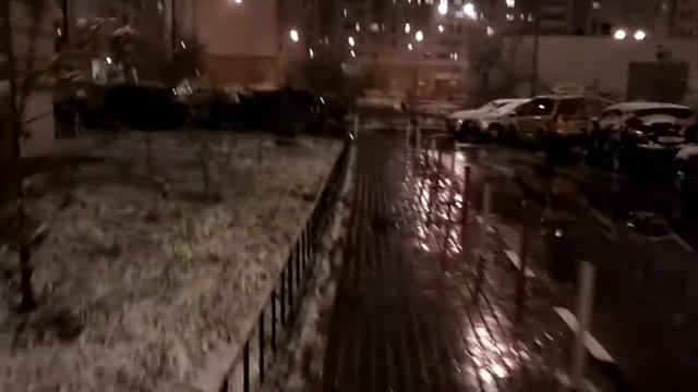11 мая 2017 Снег в Балашихе