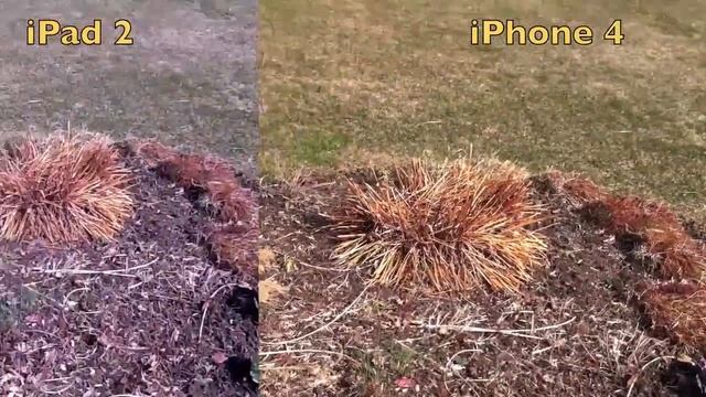 Apple iPad 2 vs iPhone 4  Camera and Microphone Comparison