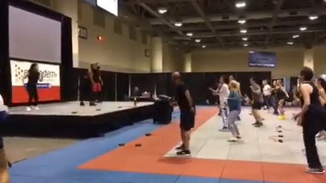 danceFIRE at 2019 canfitpro World Fitness Expo